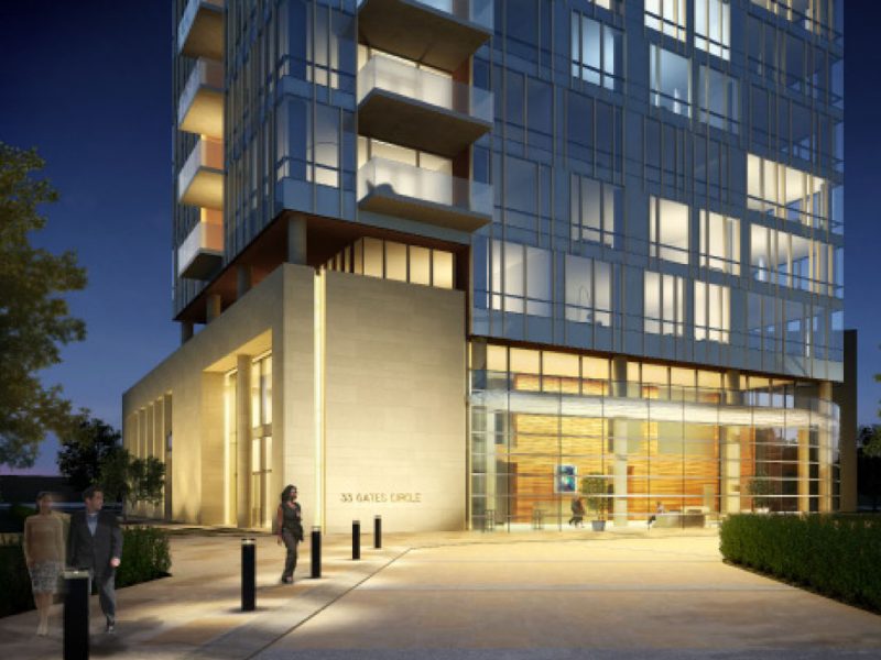 25 Gates Circle Condominium Tower Concept HHL Architects