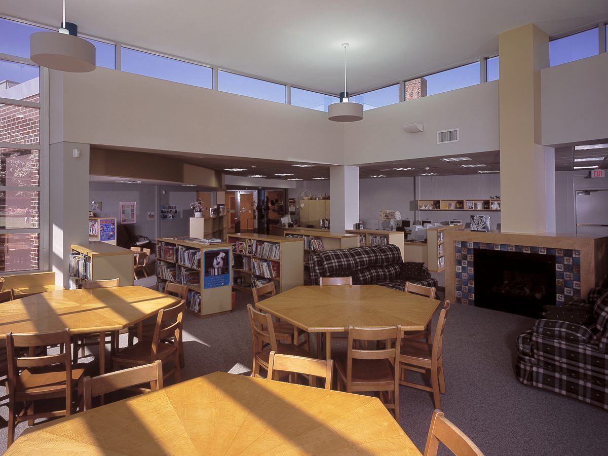 Elmwood Franklin School Library HHL Architects