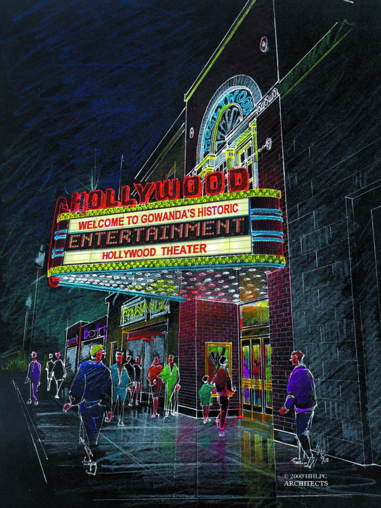 Gowanda’s Historic Hollywood Theater HHL Architects